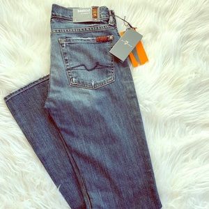 NWT 7 For All Mankind Boot Cut Jeans